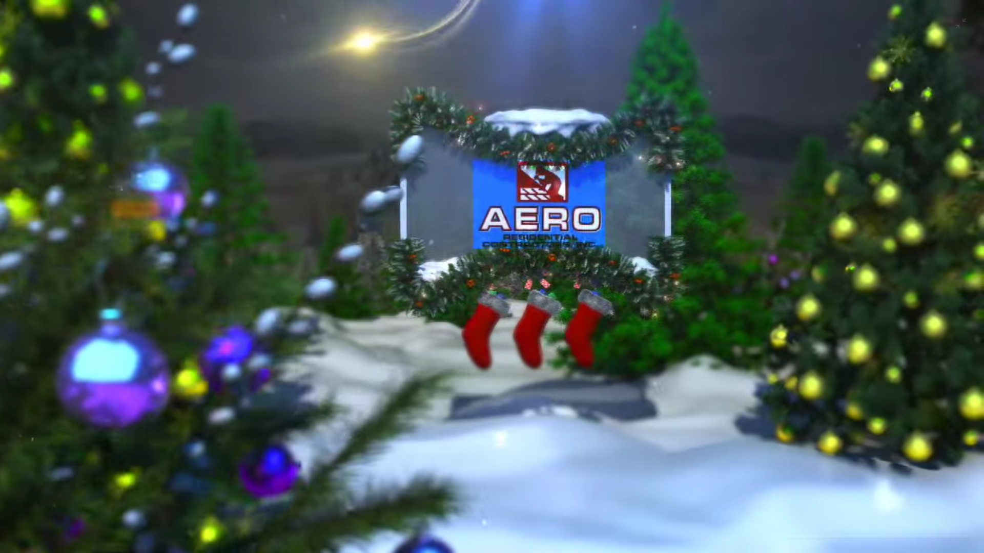 Merry Christmas From Aero Residential Contractors