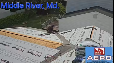 Our Roofers in Action in Middle River, MD